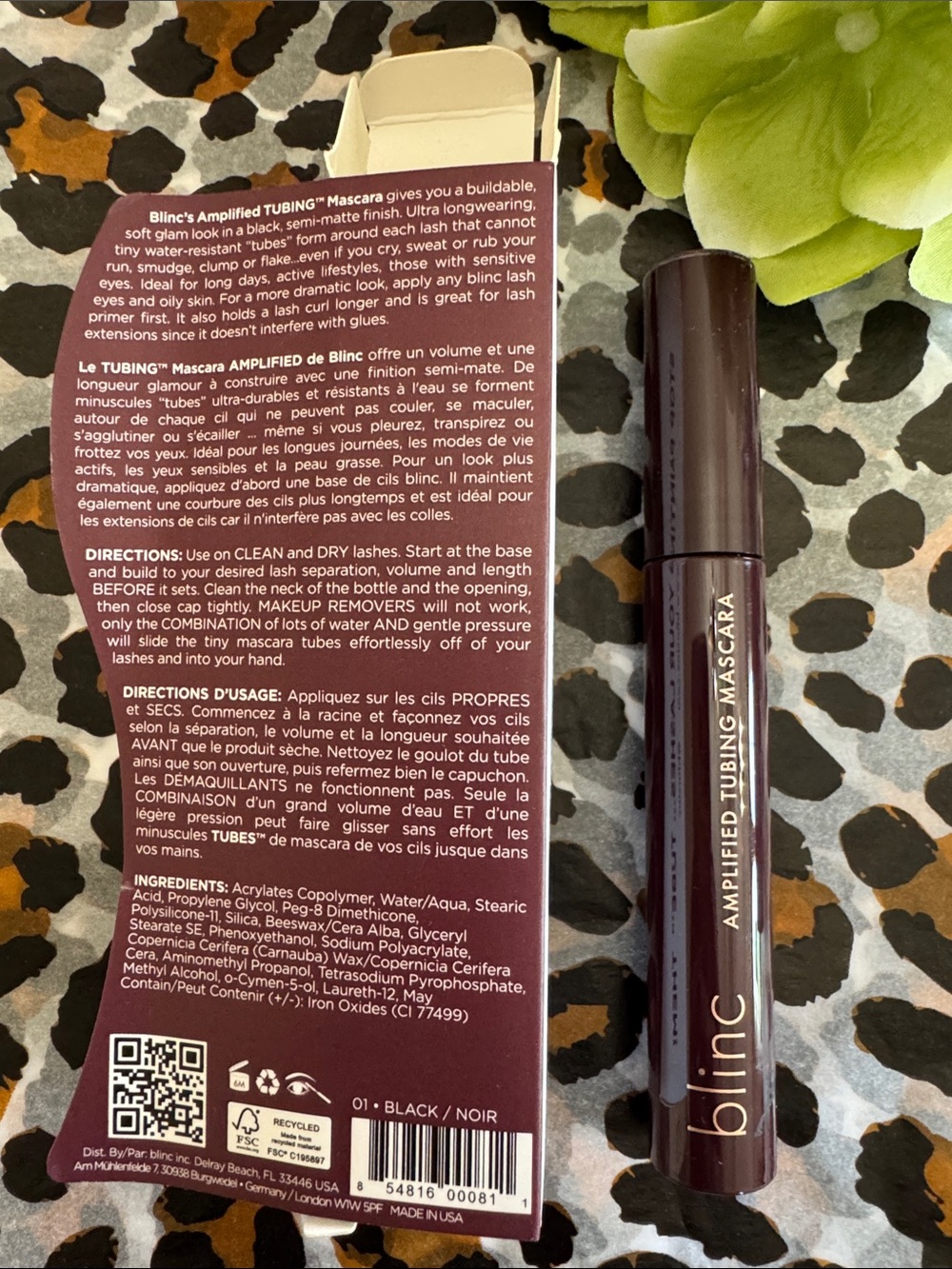 NWT! #474 BLINC Tubing Mascara TWO PACK LOT Amplified & Ultravolume - Picture 2 of 6